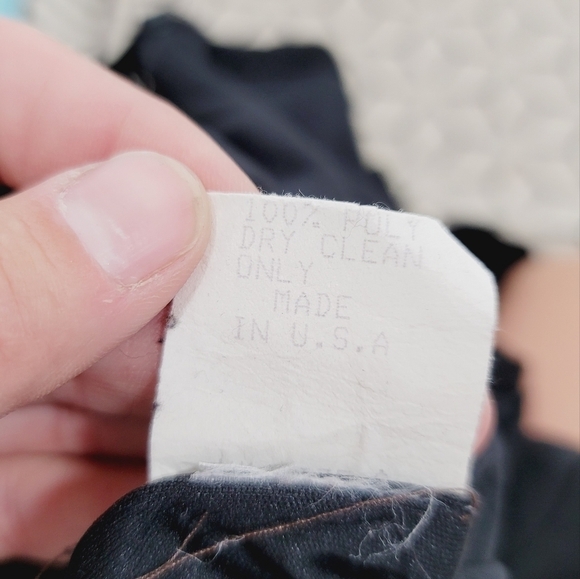 T BY TADASHI VINTAGE BLACK RUCHED STRAPLESS MINI DRESS, SZ XS - Picture 11 of 13